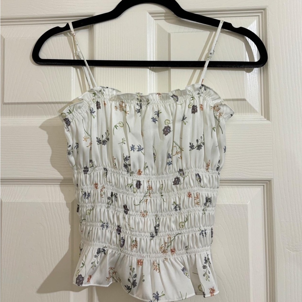 aritzia floral tank top